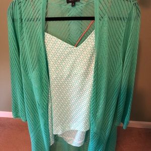 Limited shirt with light weight sweater